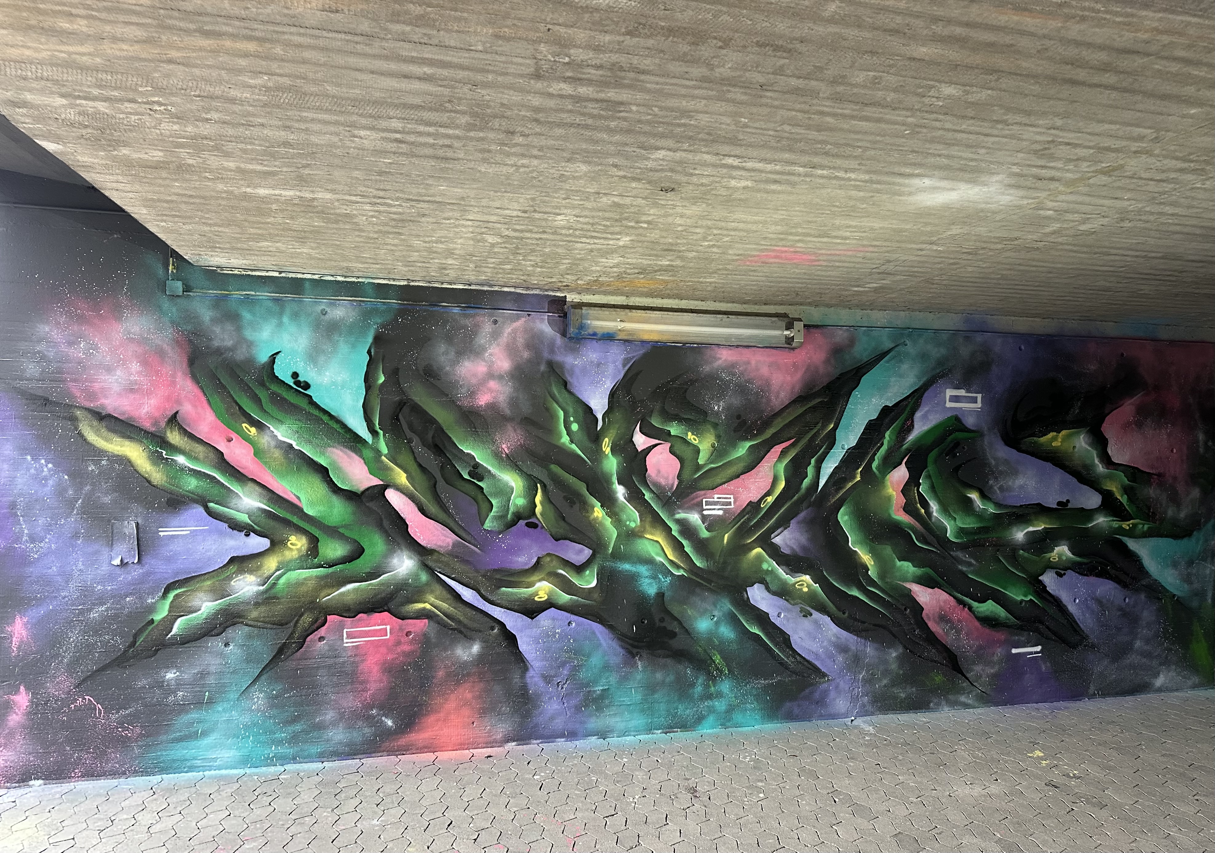 Graffiti-Referenz 3 vom Partnerkünstler Eben