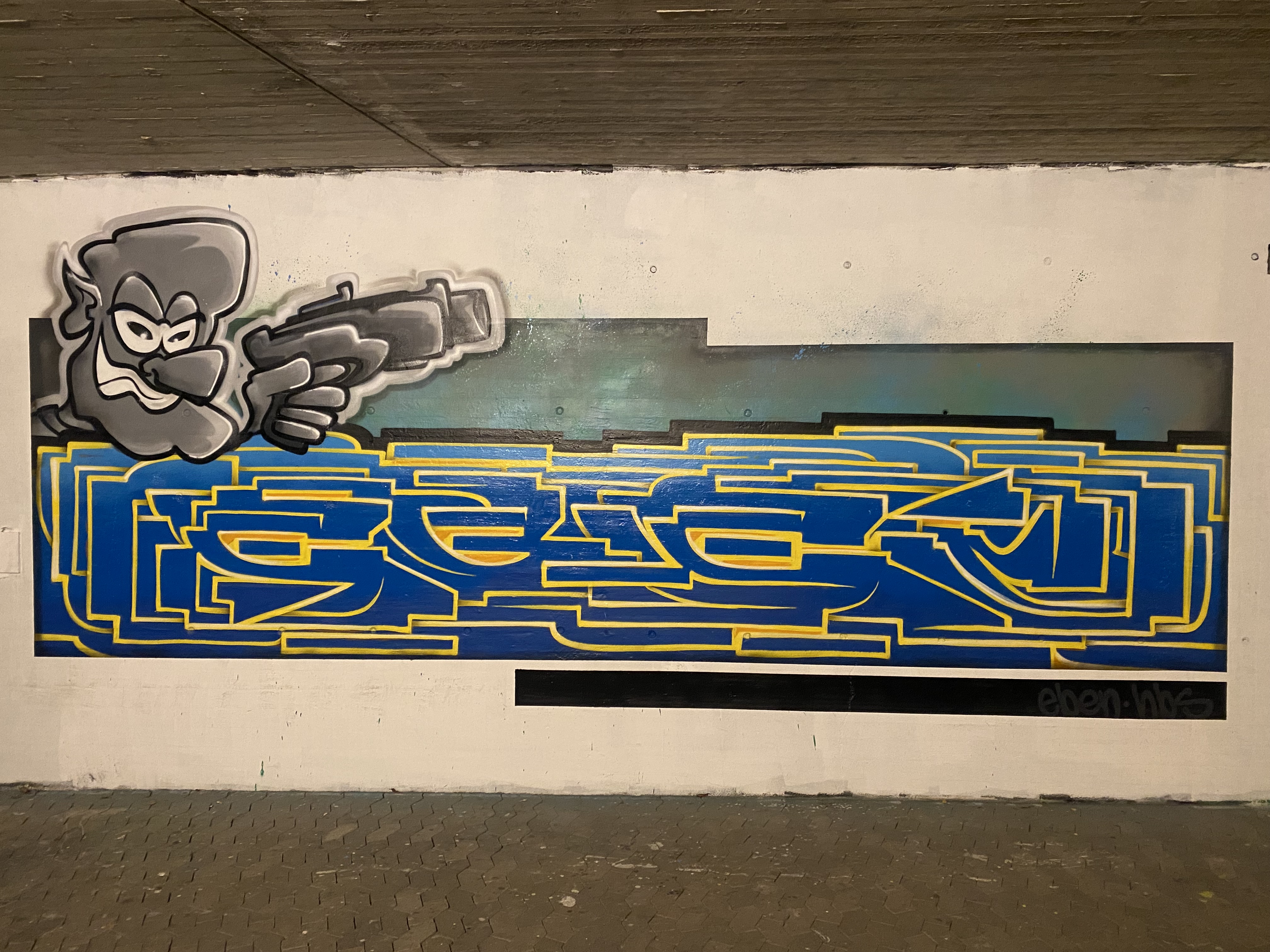 Graffiti-Referenz 6 vom Partnerkünstler Eben