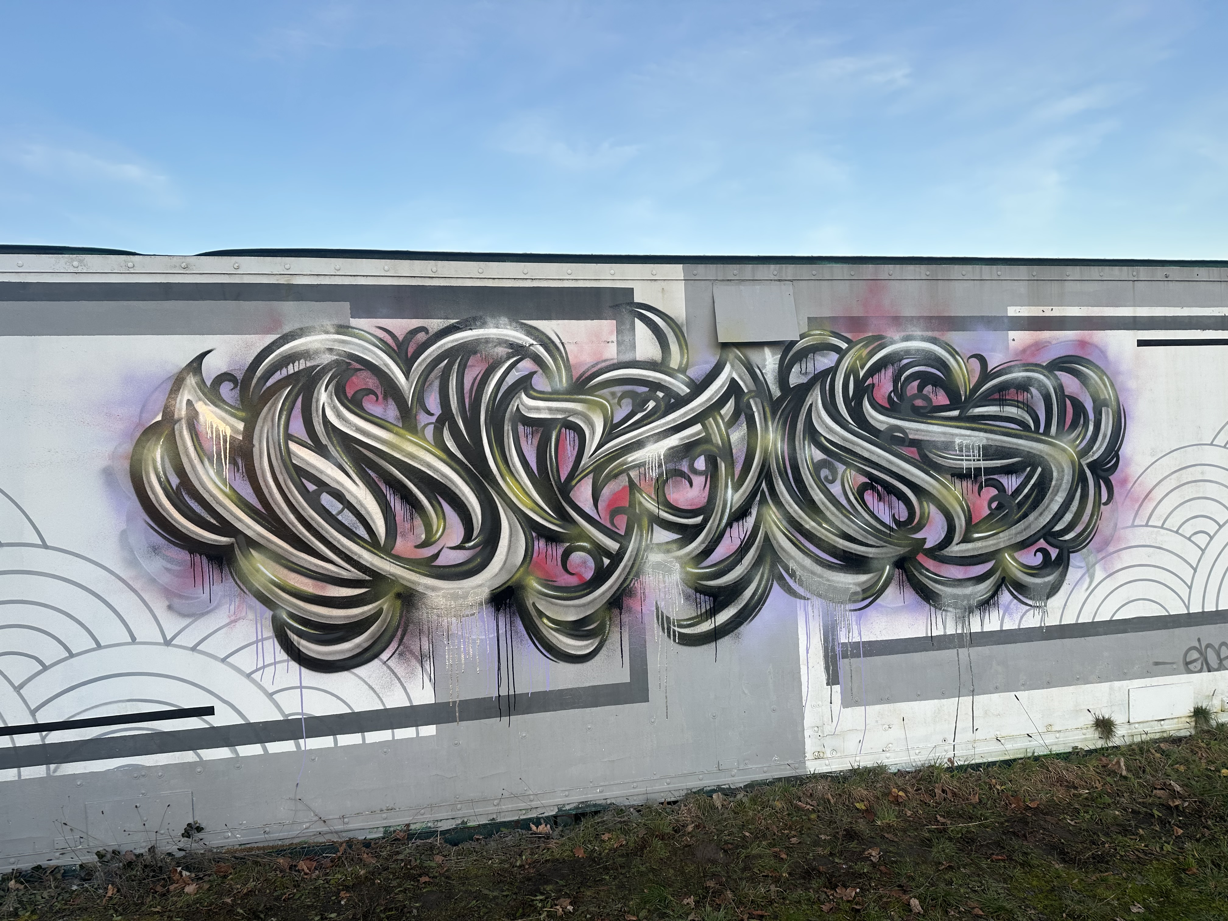 Graffiti-Referenz 1 vom Partnerkünstler Eben